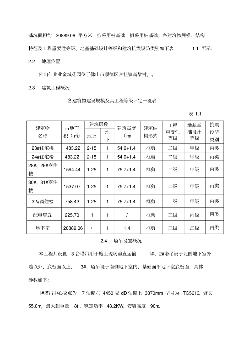 群塔作业防碰撞施工方案更新_第3页