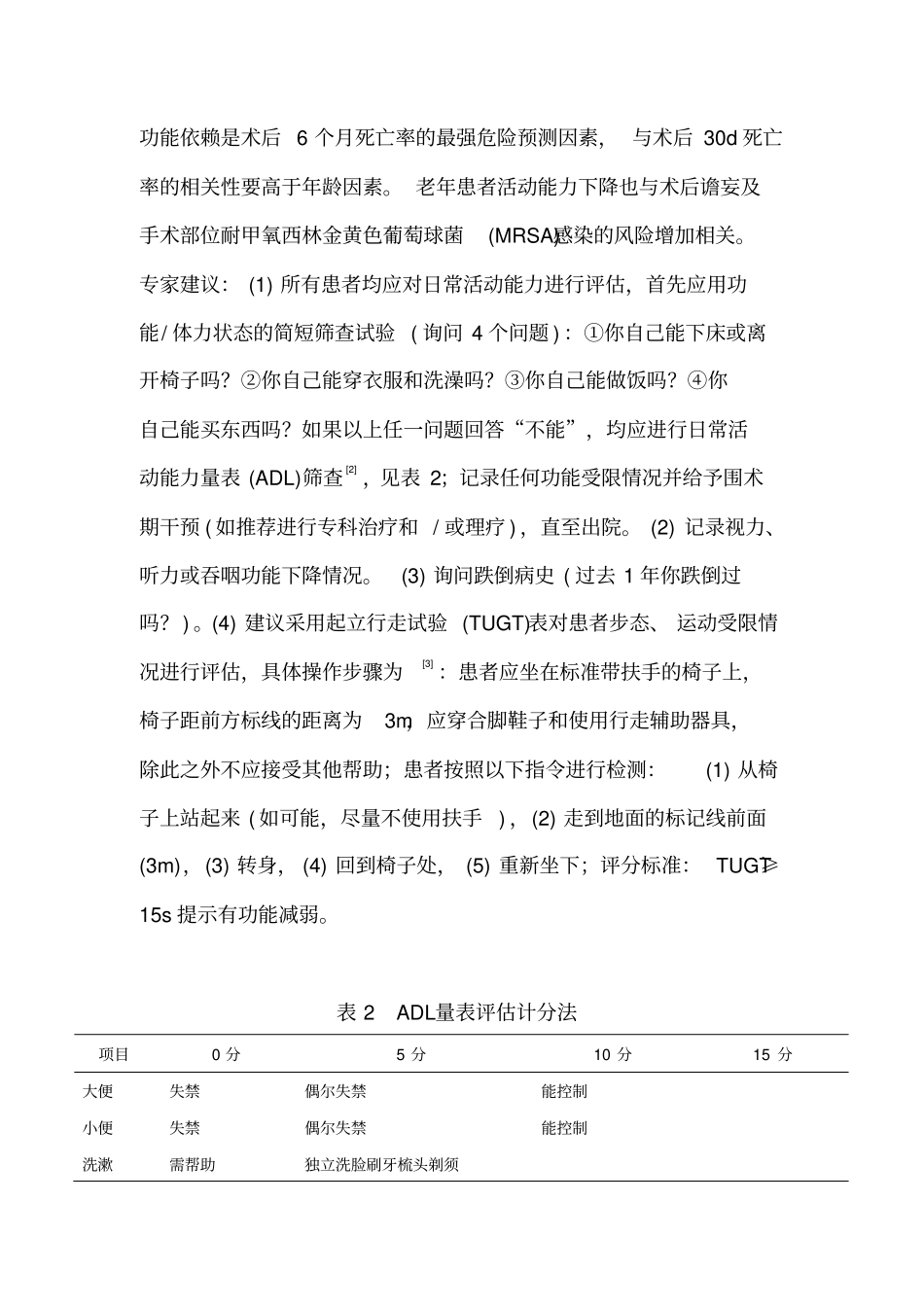 老年患者术前评价中国专家建议_第2页