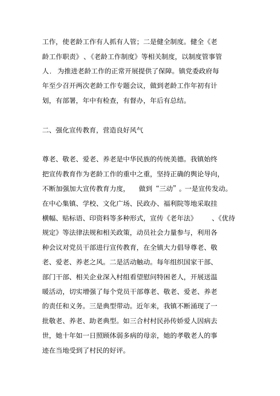 老龄工作总结_第2页