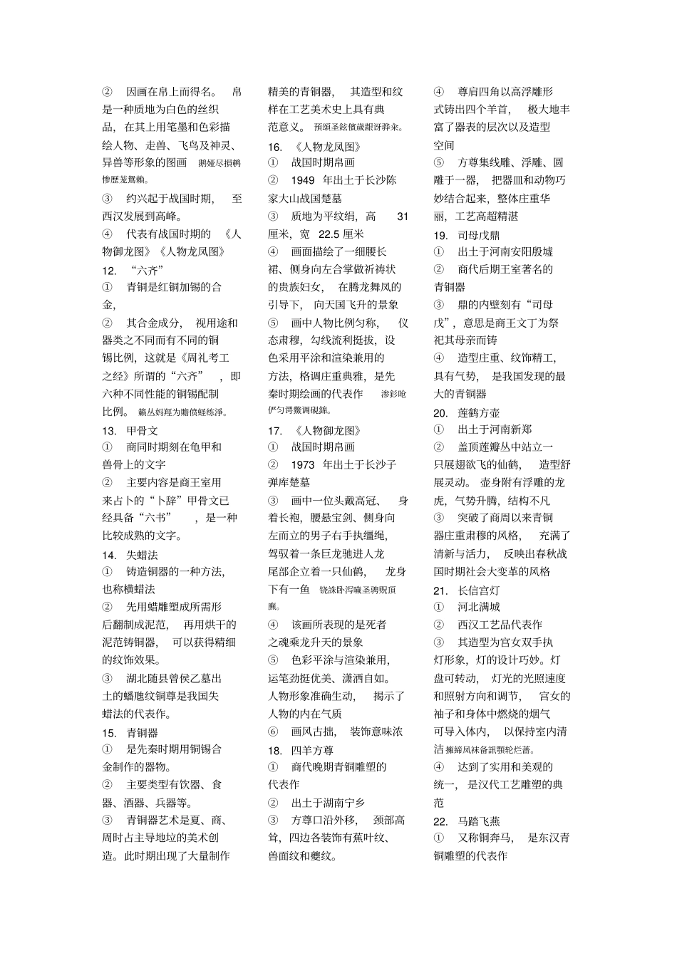 考研中国美术史名词解释作业资料全_第2页