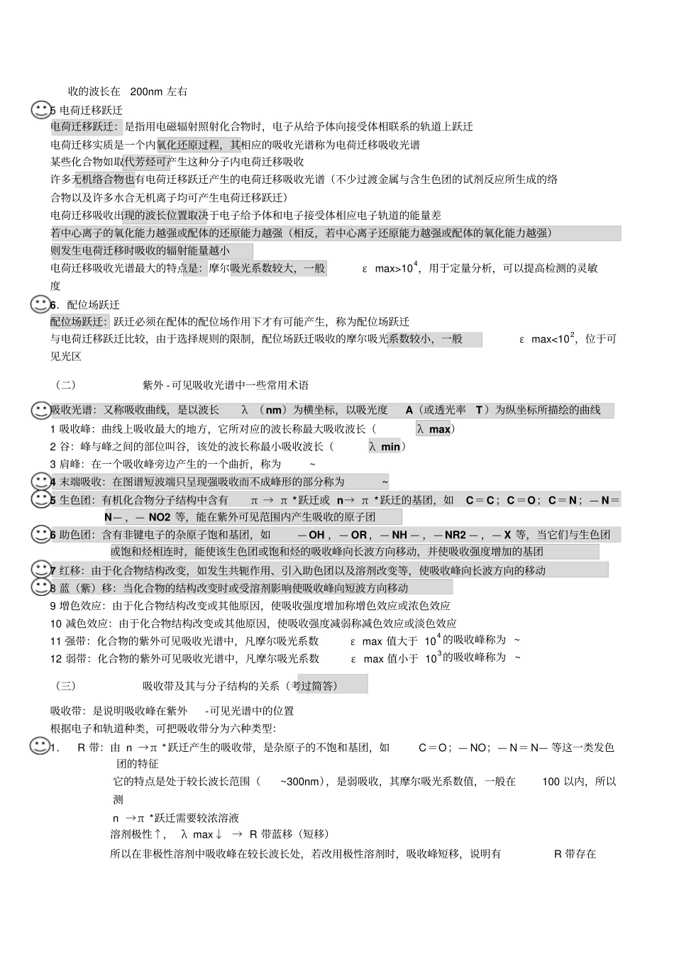 考研分析化学紫外可见分光光度法汇总_第2页