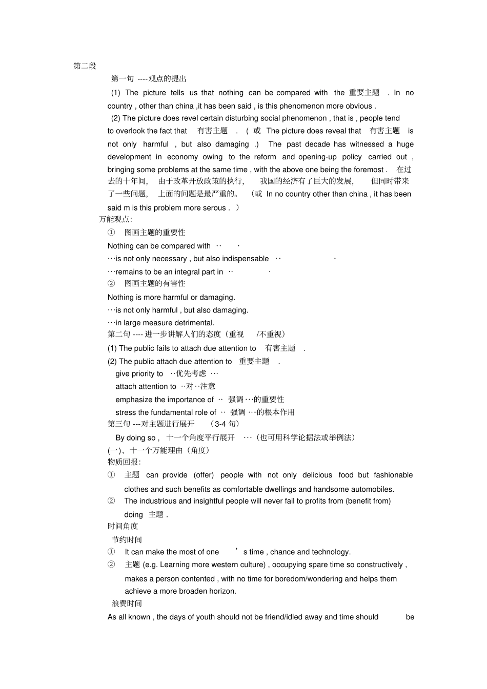 考研英语写作——何凯文版_第3页