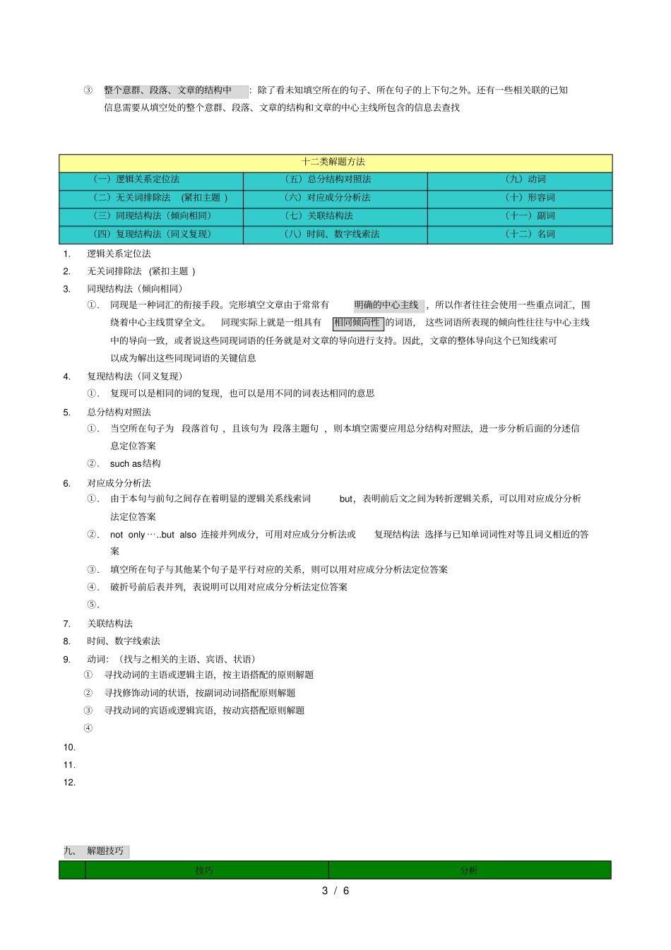 考研英语完型填空_第3页
