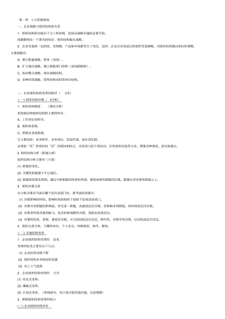 考试版人力资源二