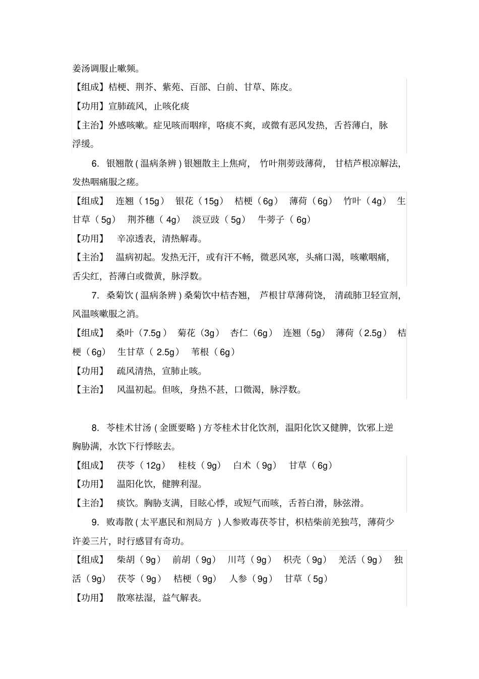 肿瘤科100首方剂_第2页