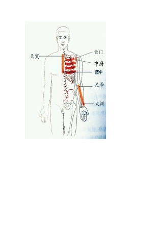 胸部刮法六步