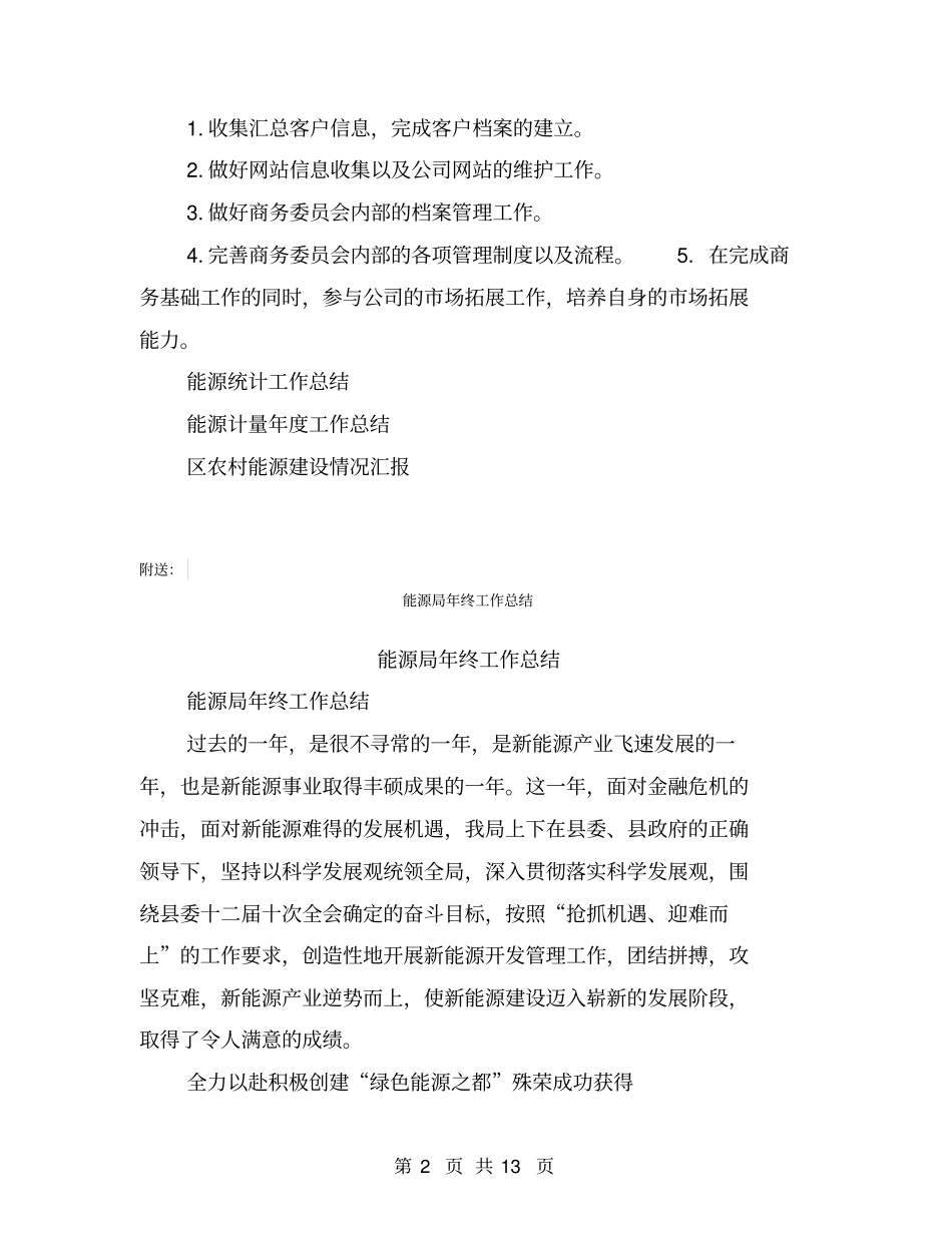 能源审计个人工作总结【可编辑版】_第2页