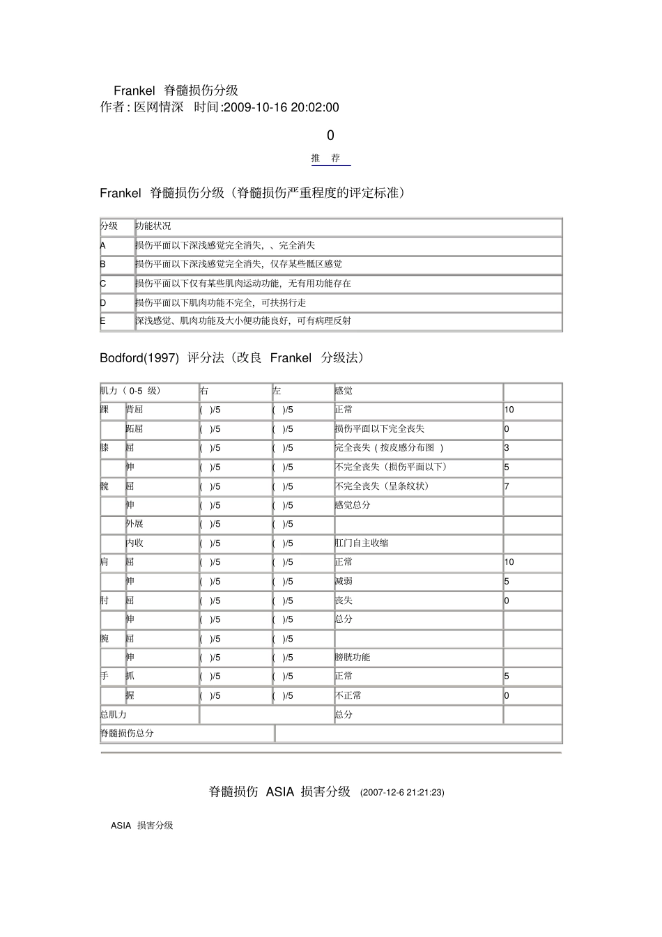 脊髓损伤分级_第1页