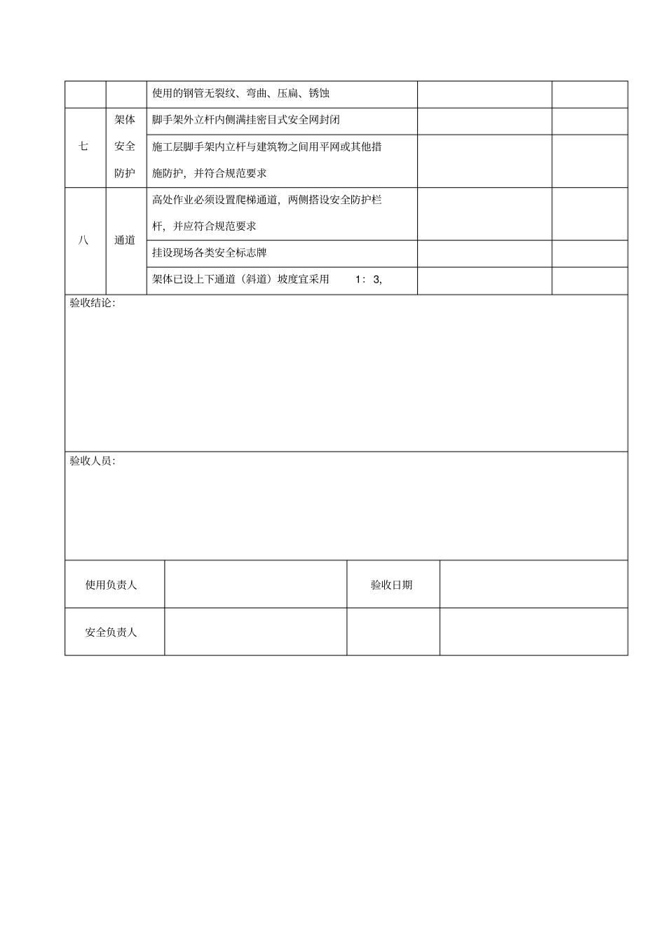脚手架联合验收表模板_第2页