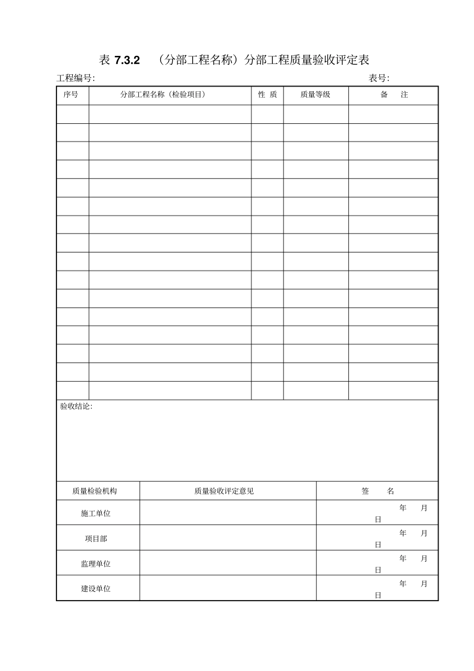 脱硫5417-2009电气工程质量验收及评定记录表格全套分析_第2页