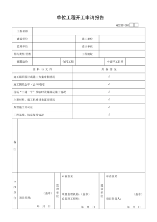 广东省建筑装饰工程竣工验收技术资料统一用表(比较常用的整理表格