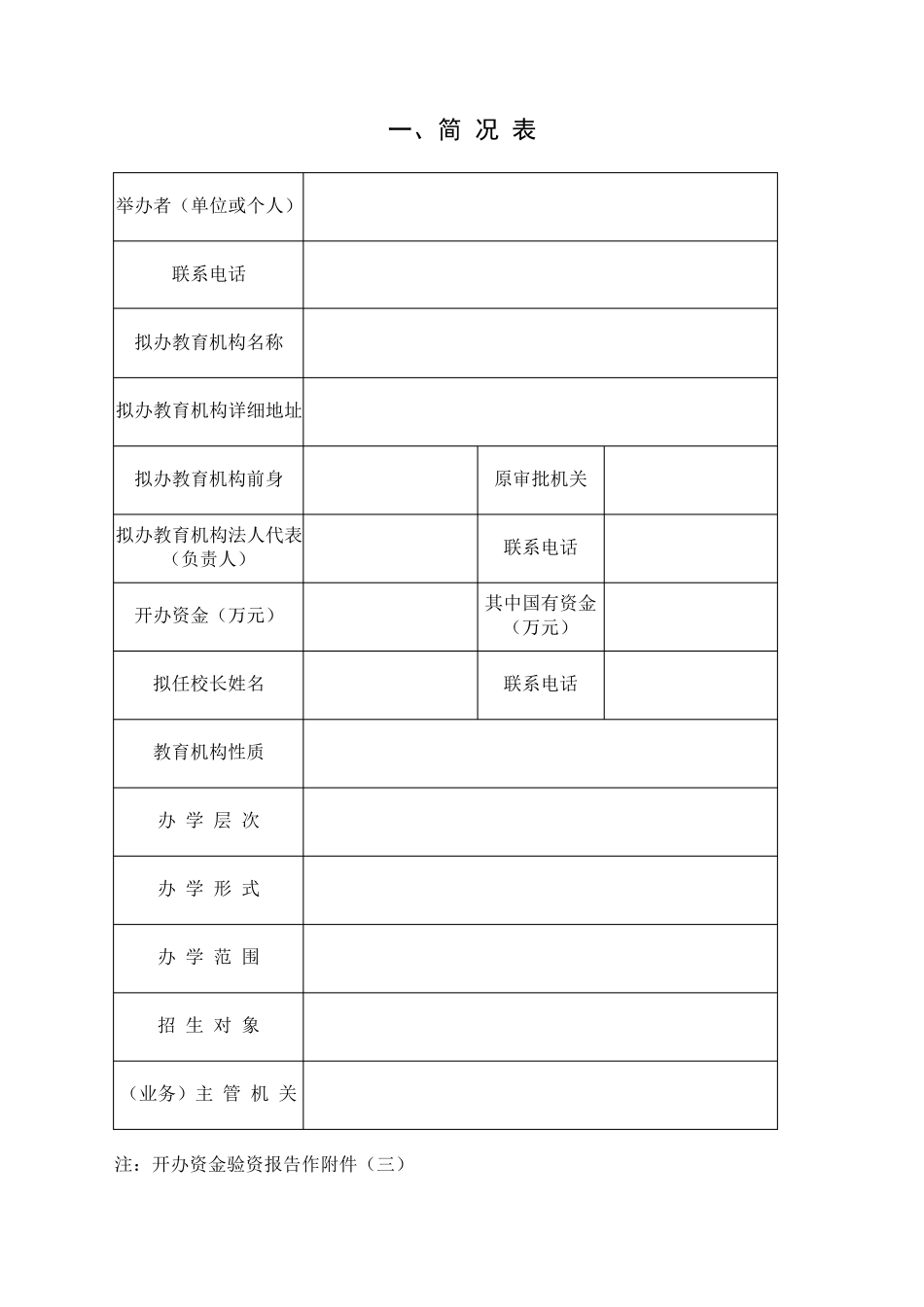 广东省民办学校审批表(空白表)_第3页