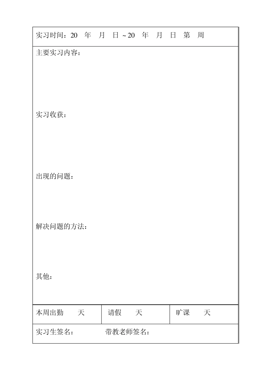 广东药学院学生实习周志_第3页