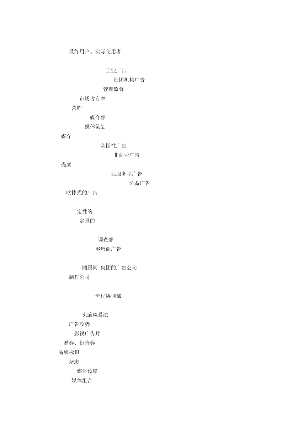 广告专业术语,中英文)_第2页