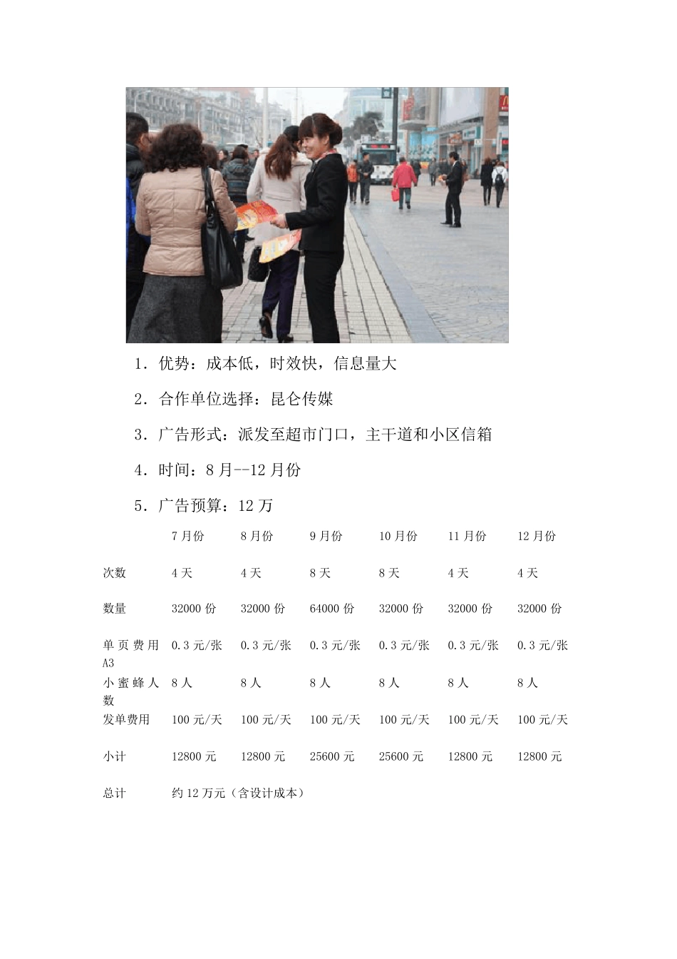 广告推广方案和预算_第3页