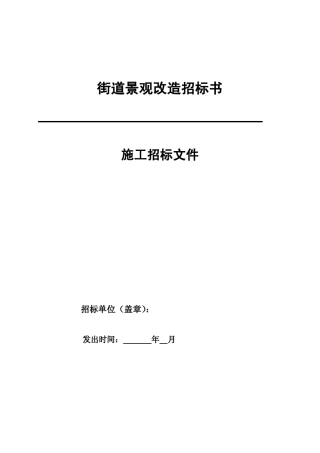 广告牌招标文件