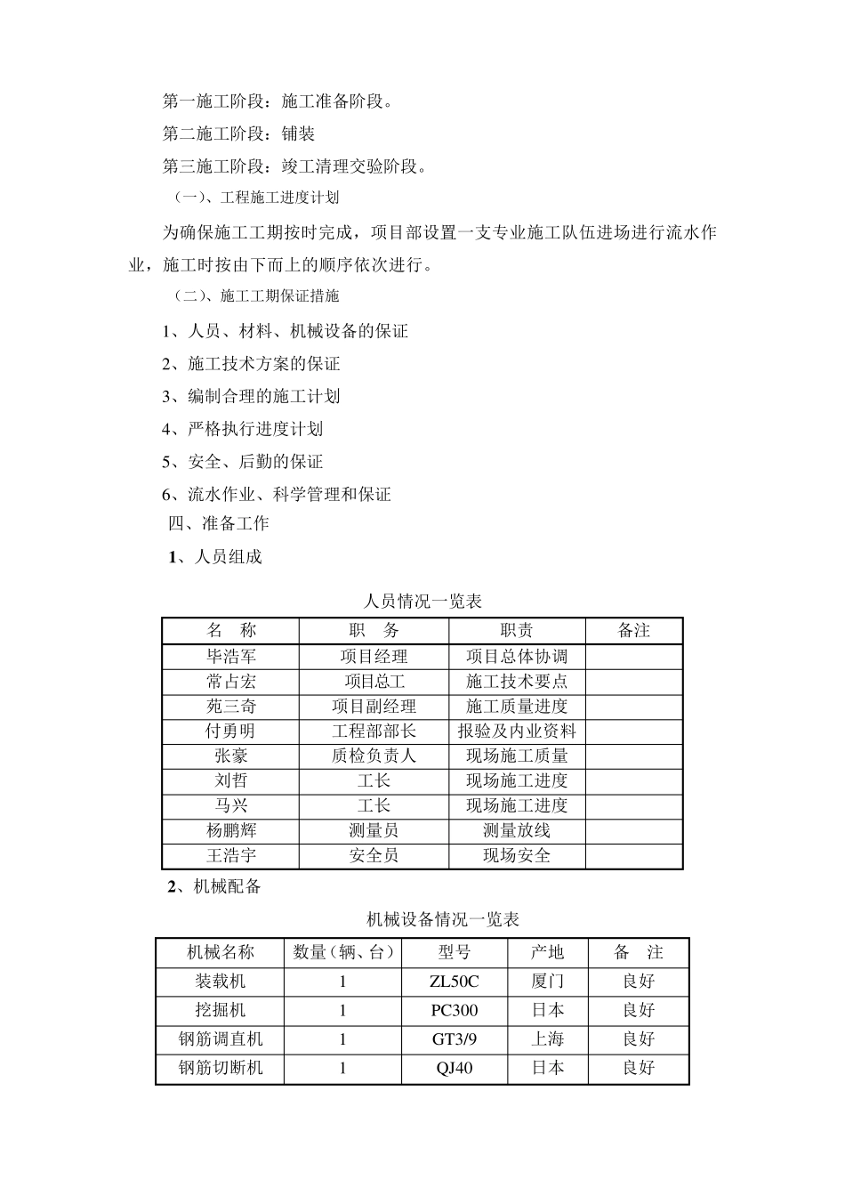 广场铺装施工方案_第2页