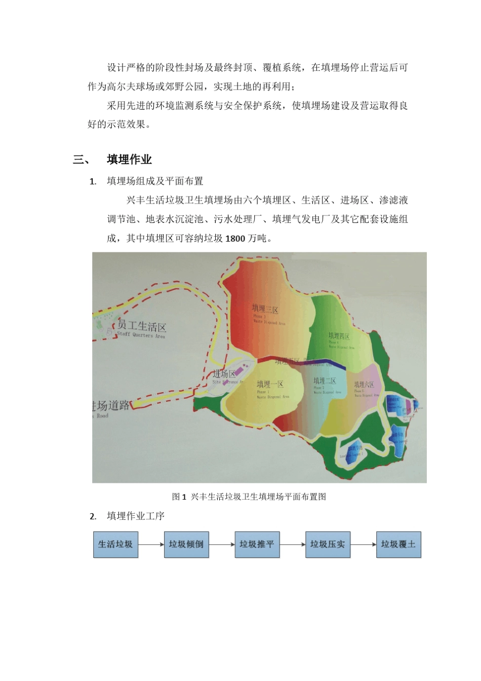 广州市兴丰生活垃圾卫生填埋场参观实习报告_第3页