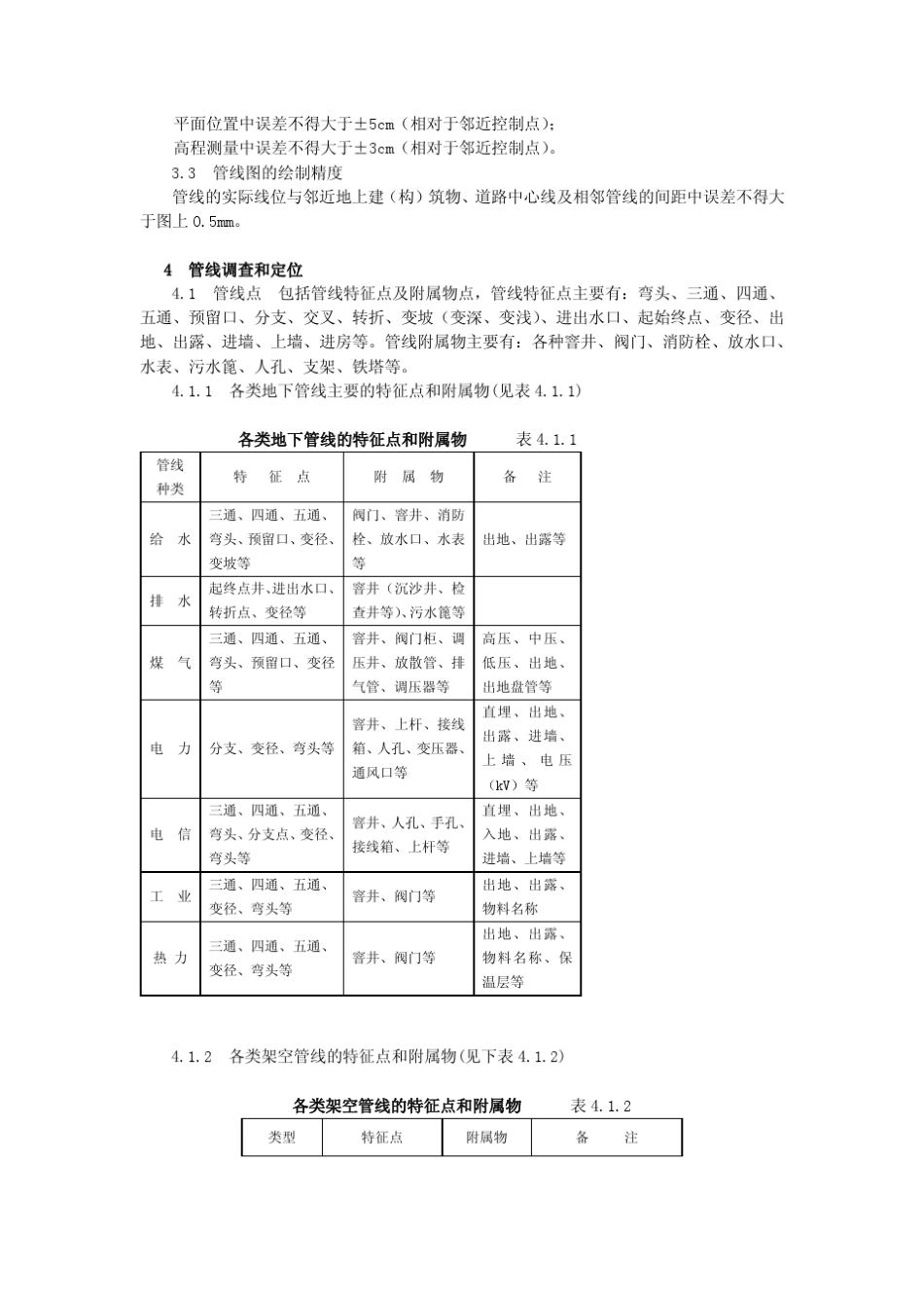 广州市管线工程竣工测量技术规程_第3页