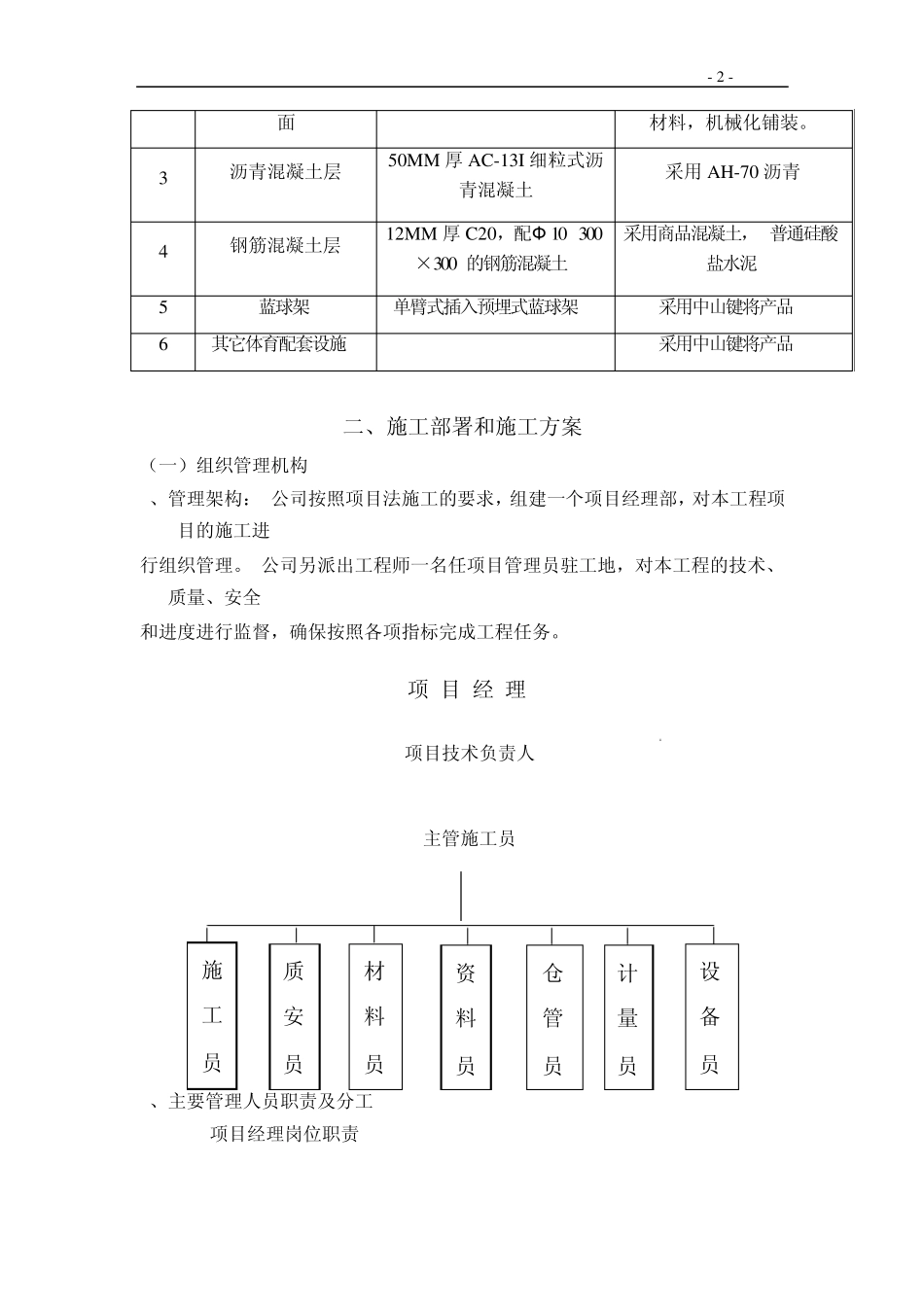 广州某学校运动场改造工程施工组织设计_第2页