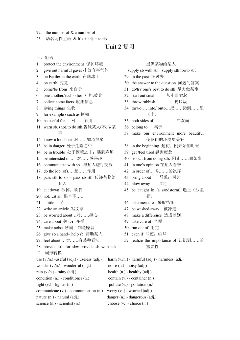 广州牛津版英语7B总复习提纲_第2页