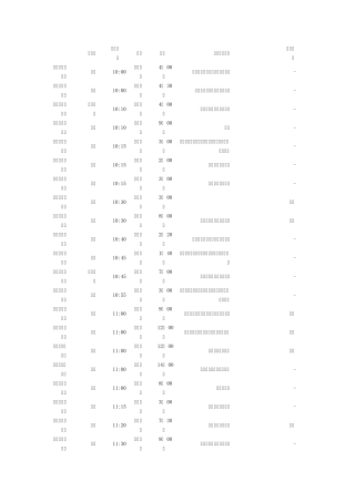 广州芳村汽车客运站时刻表