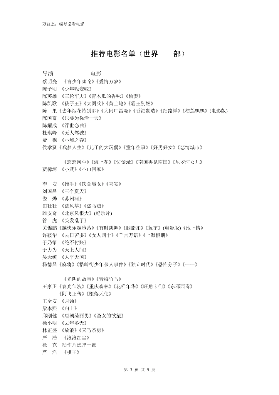 广播影视编导专业必看电影_第3页