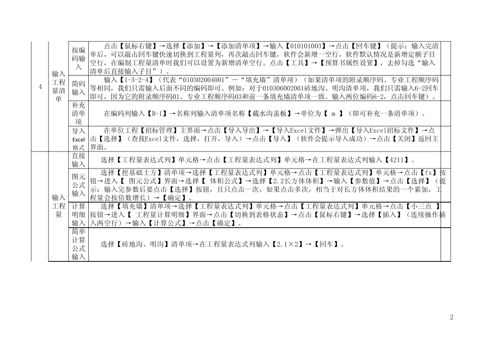 广联达教程gbq4.0清单实例操作全国通用_第2页
