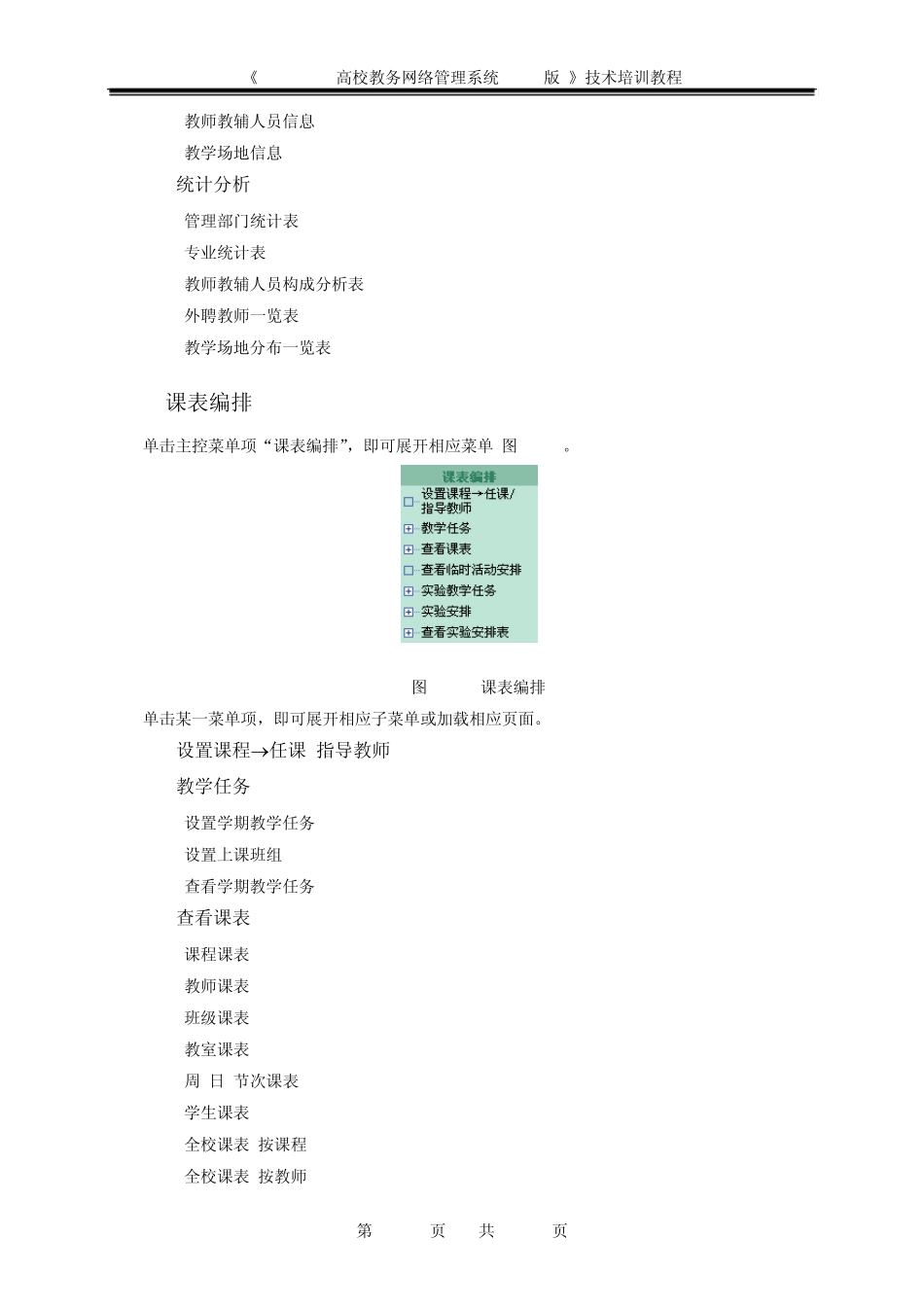 广西外国语学院教务网络管理系统管理人员使用手册_第3页