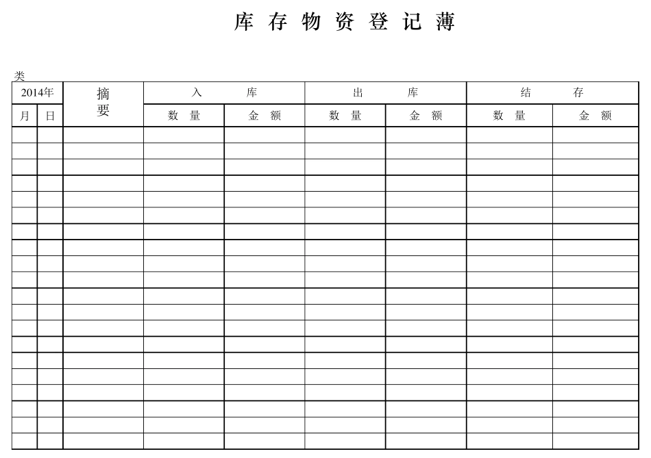 库存商品明细账样本_第3页