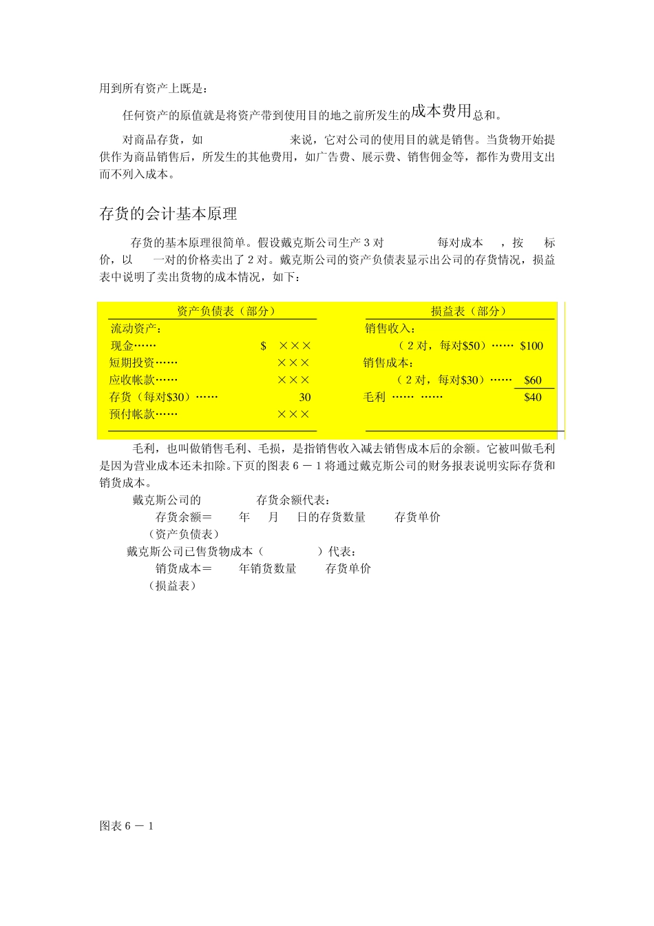 库存商品销售成本和毛利_第3页