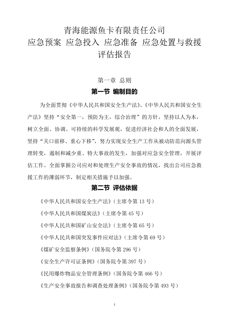 应急投入准备处置评估_第1页