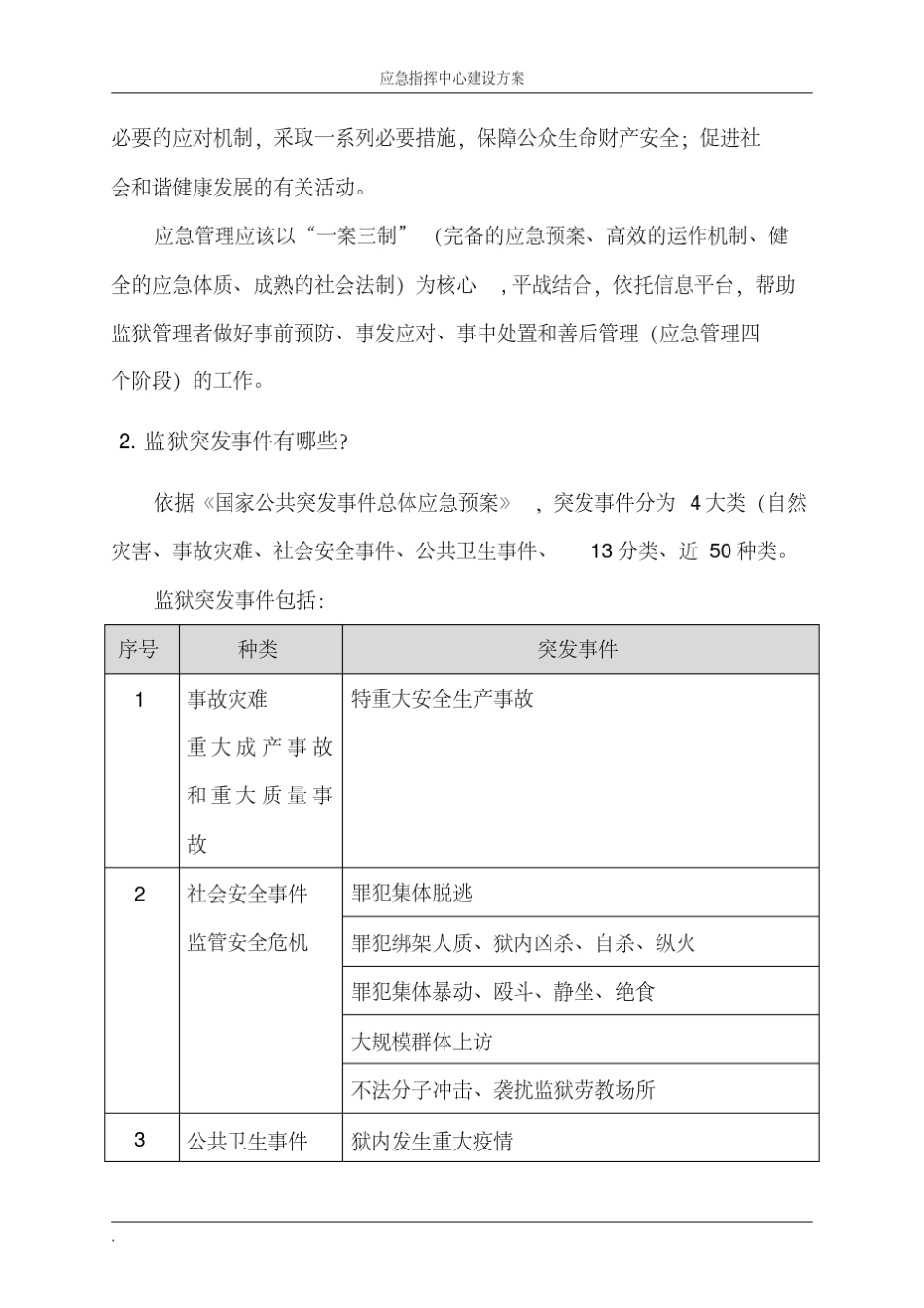 应急指挥中心建设方案建议稿_第2页