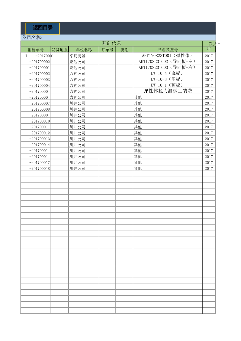 应收账款管理系统(销售明细、开票统计、回款明细等)_第1页