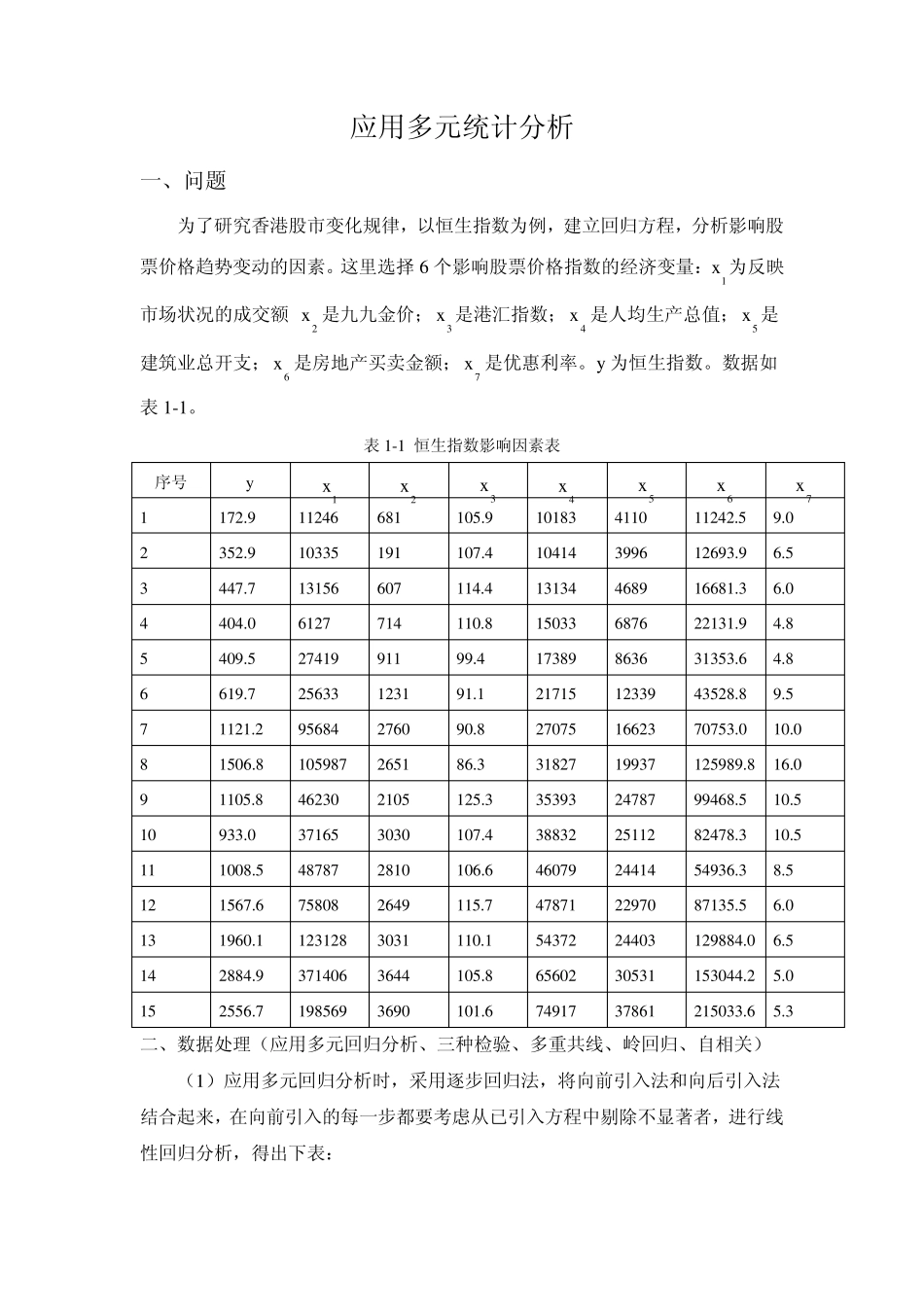 应用多元回归分析_第1页