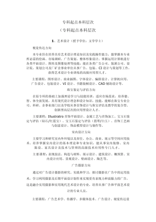 应用学院本科专业介绍