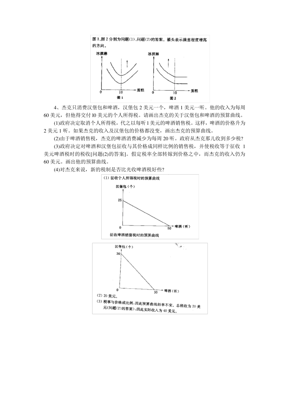 应用经济学专业《微观经济学》练习册参考答案_第2页