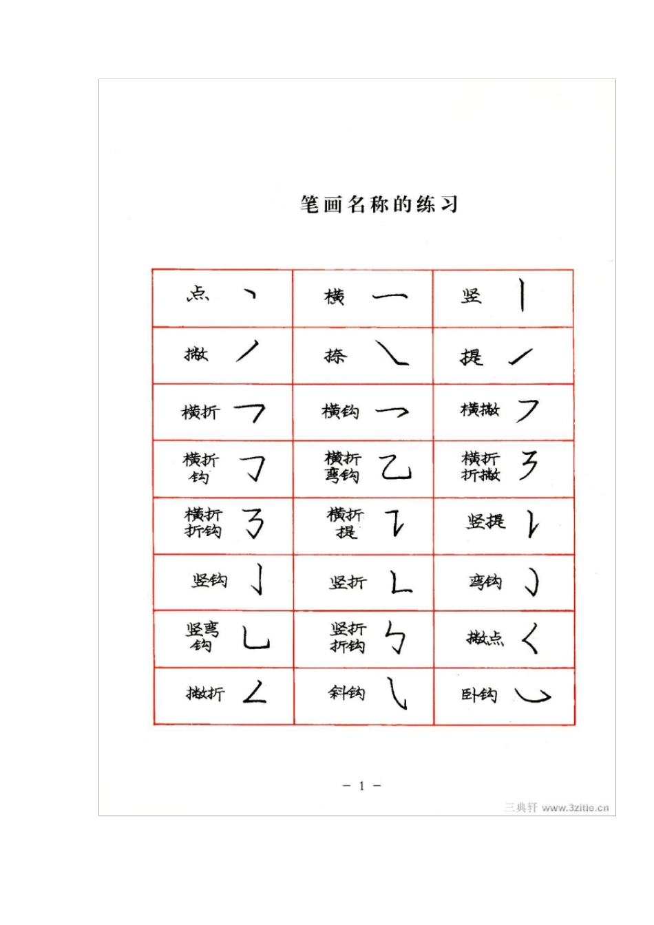 庞中华硬笔书法楷书字帖超清晰_第3页