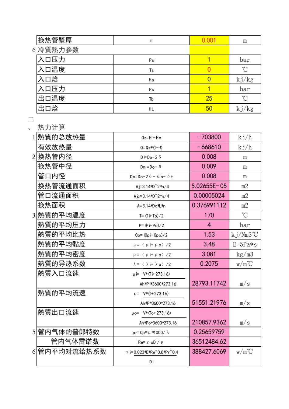 废烟气换热设备热力计算_第2页