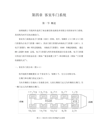 康尼车门结构原理