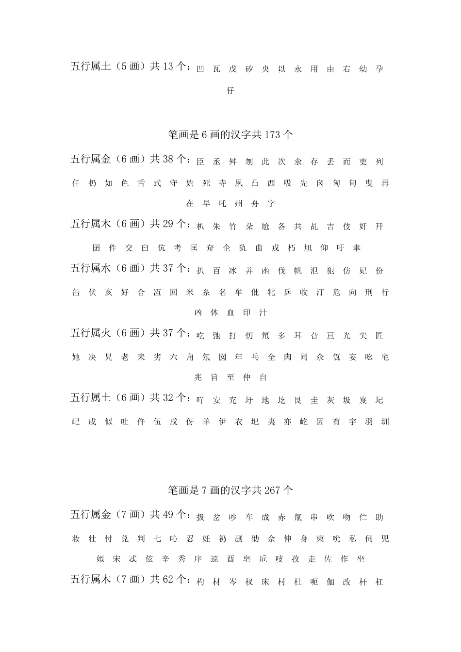康熙字典繁体字笔画五行130_第3页