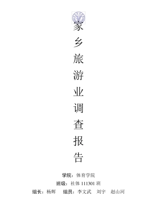 延安红色旅游业调查报告