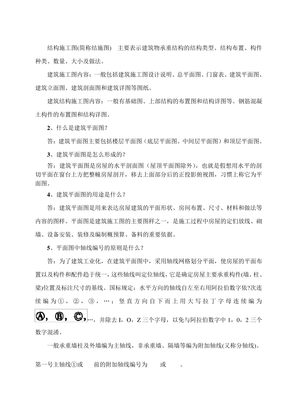 建筑制图基础实训形成性考核_第2页