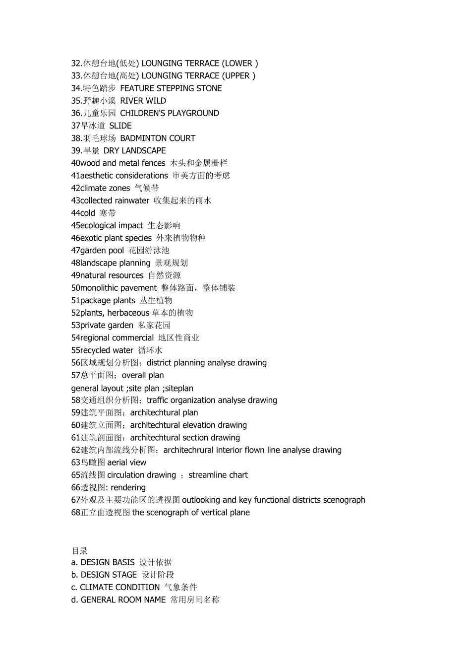 建筑学专业英文词汇_第2页