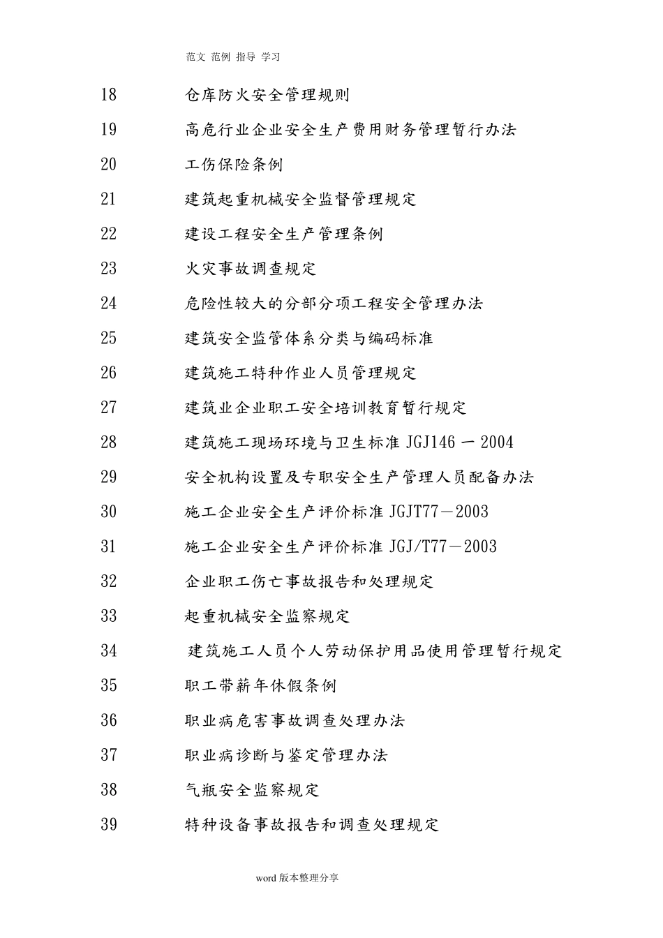 建筑安全生产管理法律、法规标准和操作规程完整_第2页
