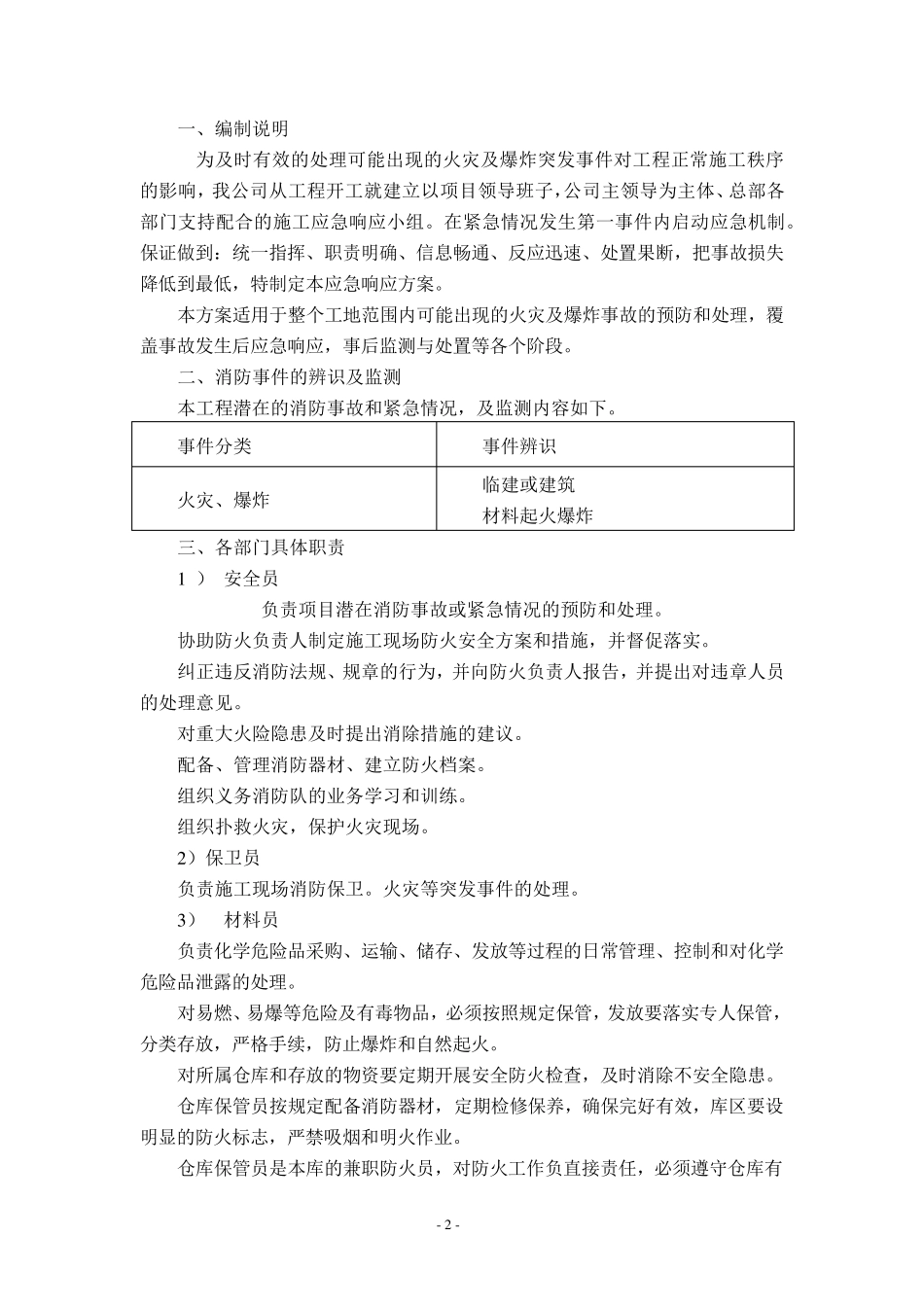 建筑工程消防应急预案._第2页