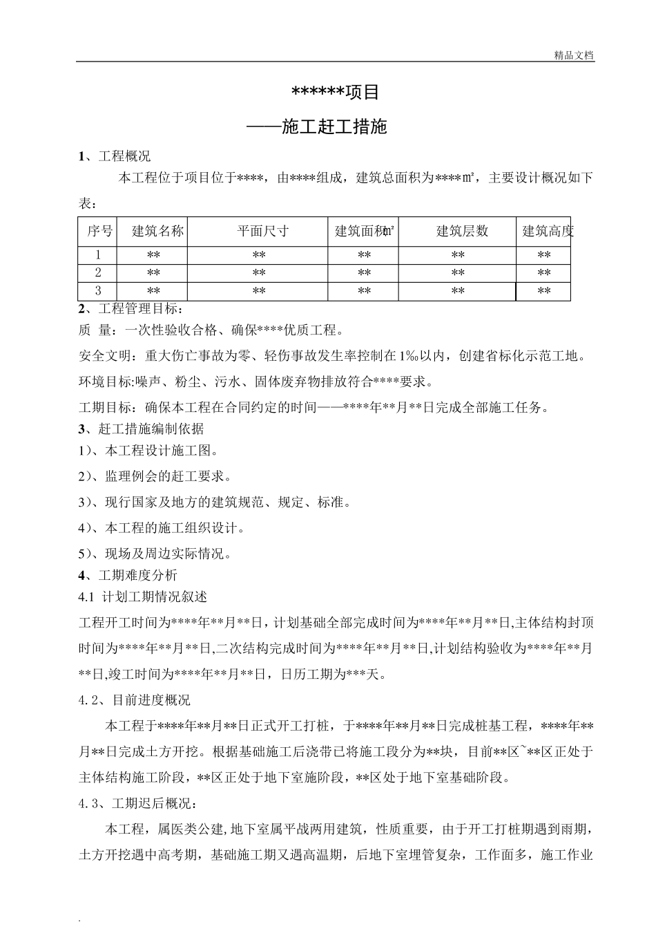 建筑工程赶工措施方案_第3页