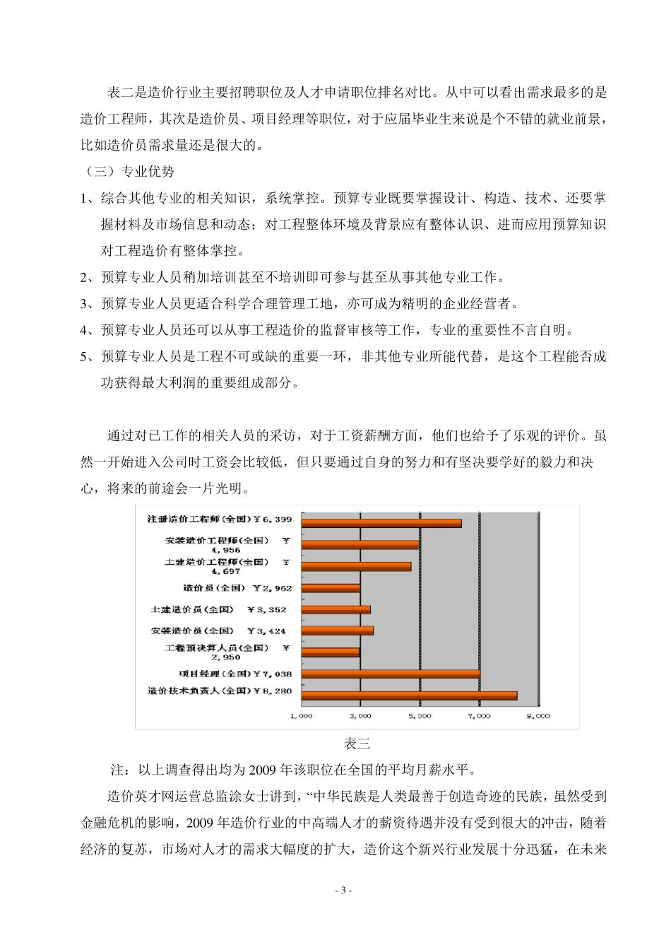 建筑工程造价行业的调研报告_第3页