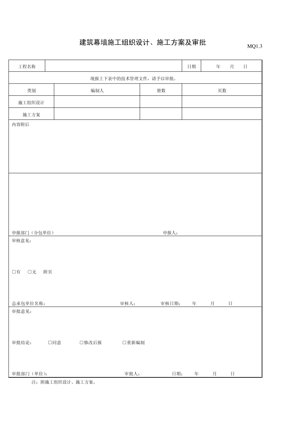 建筑幕墙工程概况MQ1.1_第2页
