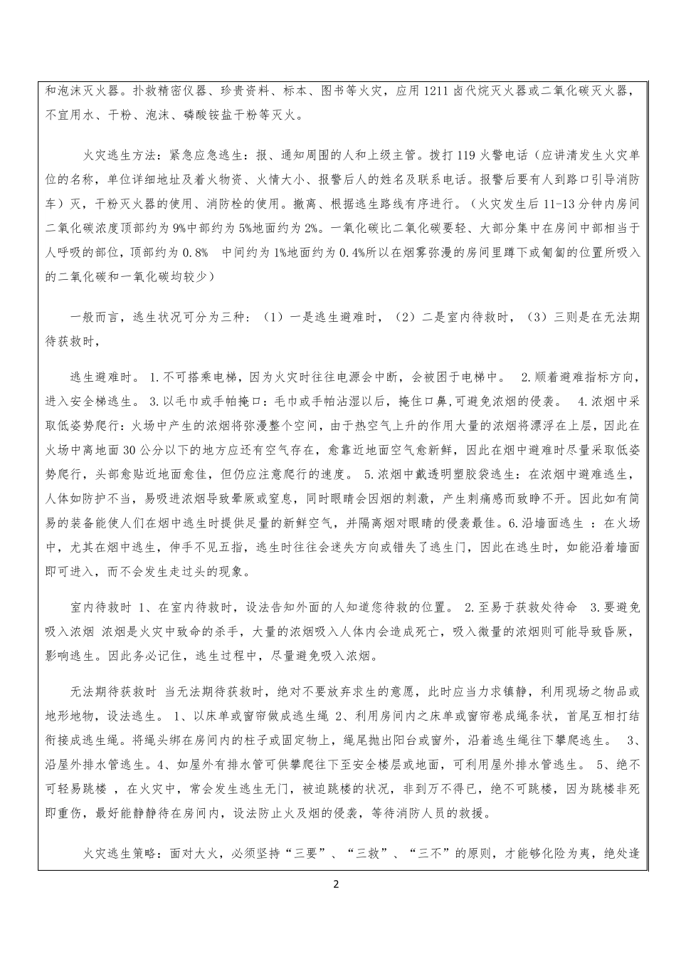 建筑施工消防知识安全教育培训_第2页